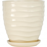 Горшок Dune круглый с поддоном