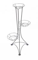 Подставка напольная КЛАССИКА (витая) на 3 цветка