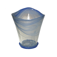 Горшок с поддоном "Кристина" ШИФОН