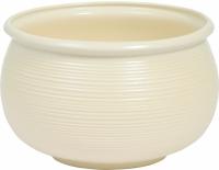 Горшок из керамики "Сатурн" с поддоном