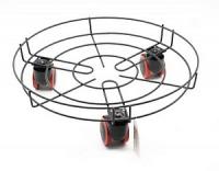 Подставка для цветов на колесах, 34 см