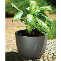 Кашпо Muna / Муна круглое с вкладкой 