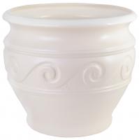 Горшок из керамики "Арго" с поддоном