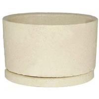 Горшок для цветов шамотный гончарка Овал