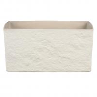 Кашпо керамическое прямоугольное Stone / Стоун