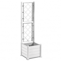 Цветочный ящик c прикрепленной шпалерой Natural