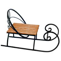 Подставка кованая "Новый год (санки)"