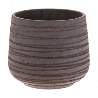 Горшок керамический BASSO BASIC RIGATO