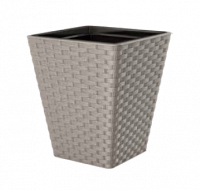 Кашпо Sahara rattan / Сахара ротанг с вкладышем 