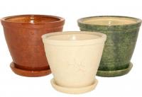 Горшок для цветов гончарка № 11