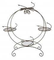 Подставка напольная БАРАБАН на 4 горшка