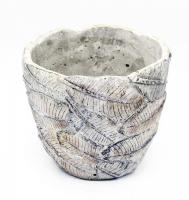 Кашпо керамическое "Листочки"