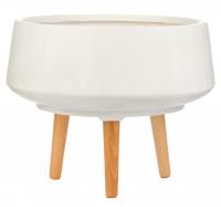 Напольное кашпо IDEALIST LITE Уайд на ножках, чаша