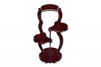 Деревянная подставка для цветов "Кувшинка-3"