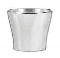 Кашпо керамическое Mirror Silver / Мироу Сильвер