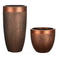 Набор настольное и напольное кашпо для цветов Idealist Lite Лотус круглой формы