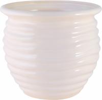 Горшок из керамики "Сафари" с поддоном