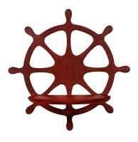 Подставка для комнатных растений "Полка - Штурвал d38"