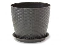 Горшок РОТАНГ с поддоном