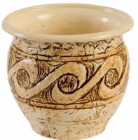 Горшок из керамики "Миф" с поддоном