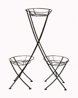 Подставка напольная Х на 3 цветка