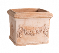 Горшок керамический Cubo Festonato