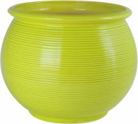 Горшок из керамики "Радуга" с поддоном