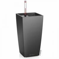 Настольное кашпо с автополивом LECHUZA Макси-Куби, с субстратом в комплекте