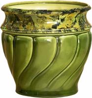 Горшок из керамики "Карелия" с поддоном