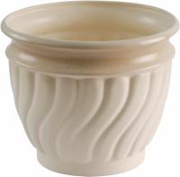 Горшок из керамики "Ольга" с поддоном