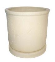 Горшок для цветов шамотный "Цилиндр" гончарка