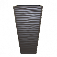 Кашпо Sahara SLIM / Сахара СЛИМ трапеция с вкладышем 