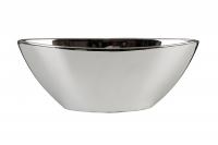 Чаша керамическая Mirror Silver / Мироу Сильвер