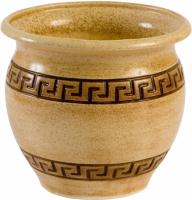 Горшок из керамики "Юнона" с поддоном