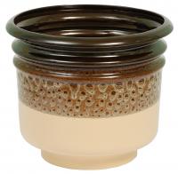 Горшок из керамики "Апрель" с поддоном
