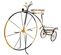 Подставка напольная ВЕЛОСИПЕД на 2 горшка