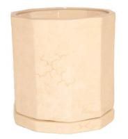 Горшок для цветов гончарка Десятигранник