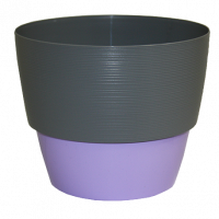 Кашпо ВАЛЕНСИЯ серый муссон +
