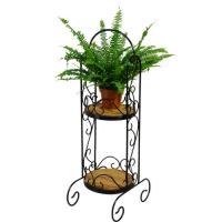 Подставка кованая "Металл+Дерево"-1