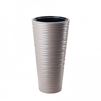 Кашпо Sahara SLIM / Сахара СЛИМ с вкладышем 