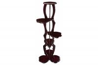 Деревянная подставка для цветов "Гусиные лапки-4"