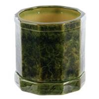 Горшок для цветов гончарка Десятигранник