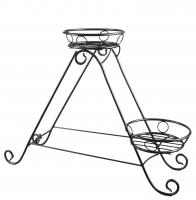 Подставка напольная ТРЕУГОЛЬНИК на 2 цветка