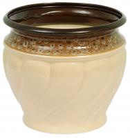 Горшок из керамики "Восток" с поддоном