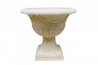 Горшок шамотный для комнатных растений из керамики "Рюмка Испания"