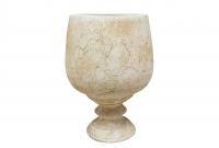 Горшок шамотный для комнатных растений из керамики "Рюмка винная"