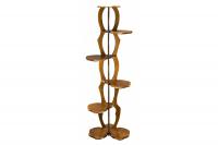 Деревянная подставка для цветов "Гусиные лапки-5У"