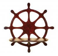 Подставка для комнатных растений "Полка - Штурвал d58"