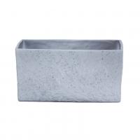 Кашпо керамическое прямоугольное Stone / Стоун