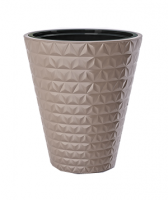 Кашпо Diament / Диамант с вкладышем 